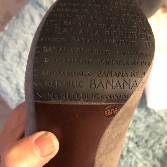 Banana Republic Leather Suede Boots new but lining is peeling due to storage sz9 - Picture 5 of 8